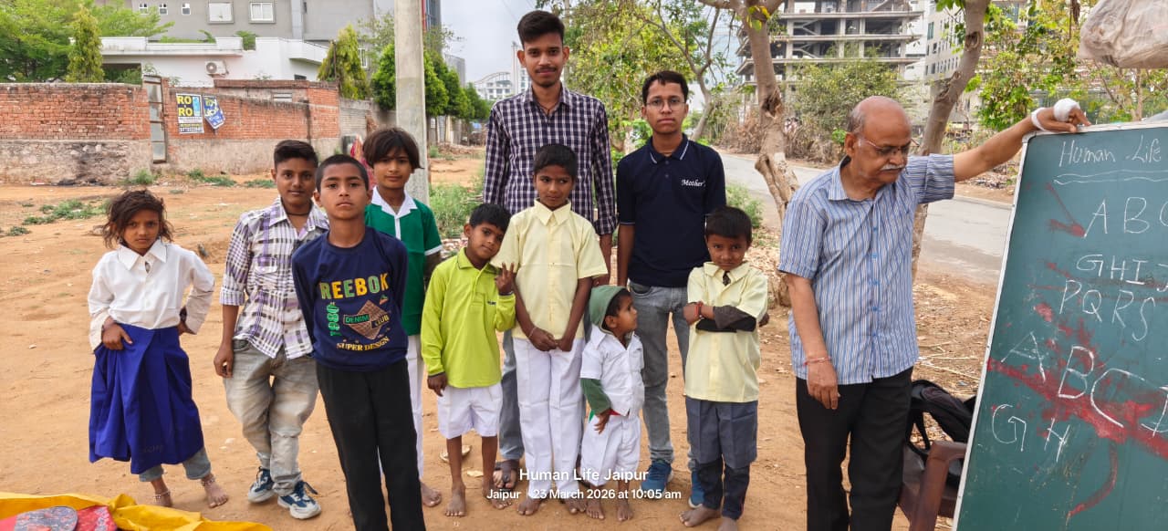 Cloth distribution to needy students