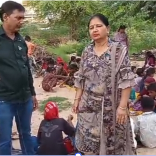 Helping hands -Food Distribution for needy kids