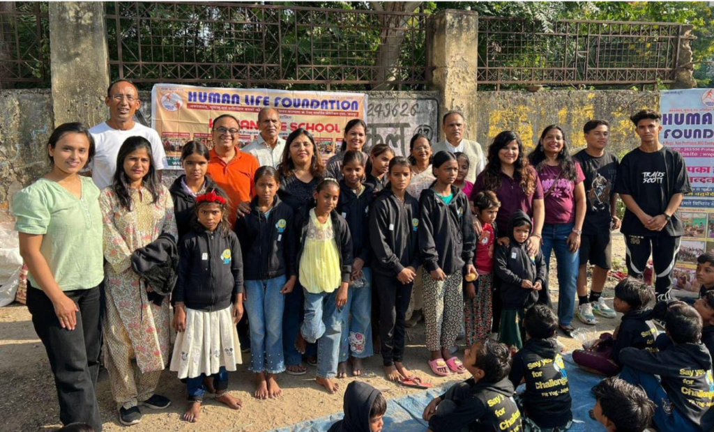 Winter jacket distribution