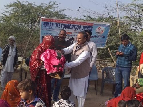 Winter Relief Initiative: Sweater Distribution for Slum Children in Pratap Nagar