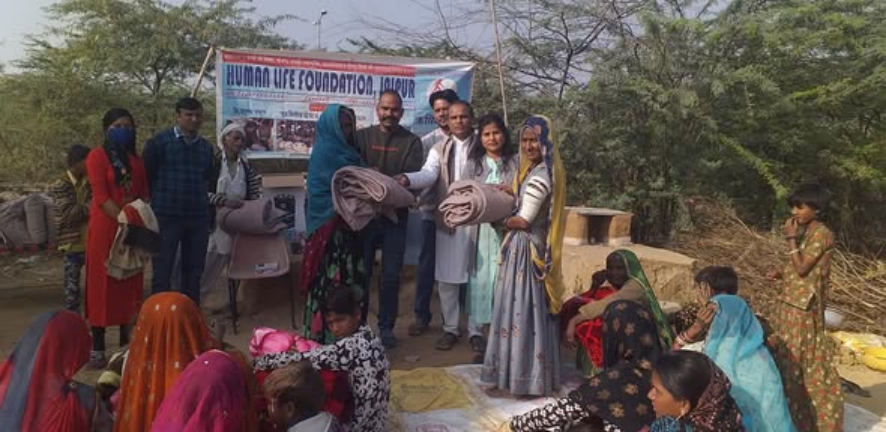 helping the needy