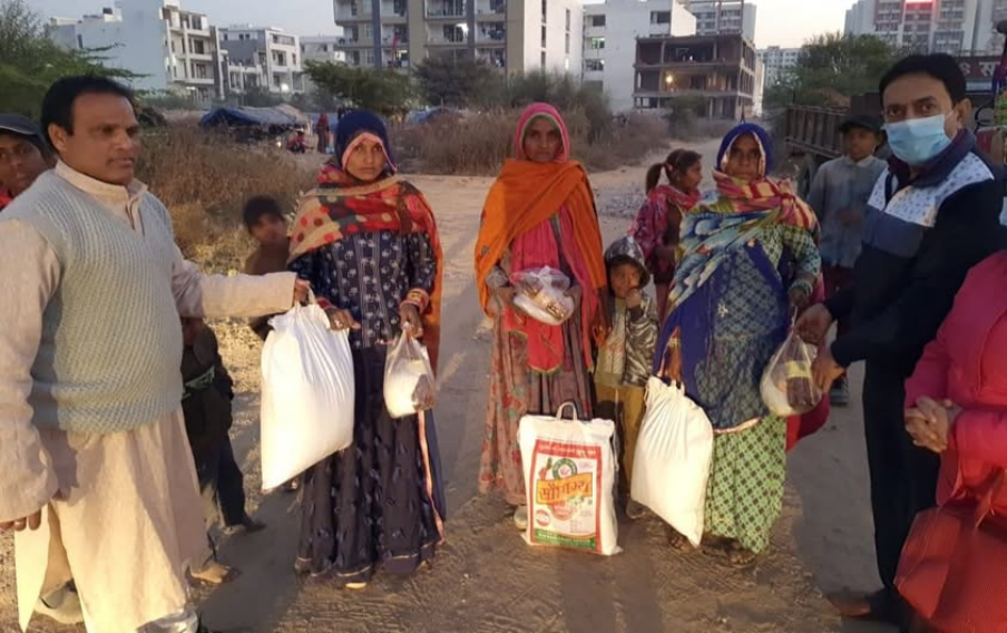 helping needy