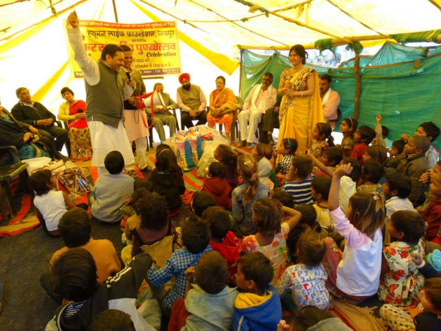 Humanitarian Support in the Occasion of Makar Sankranti