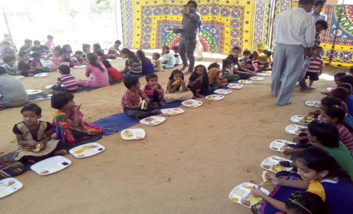 Organised Kanya Pujan Mahostav