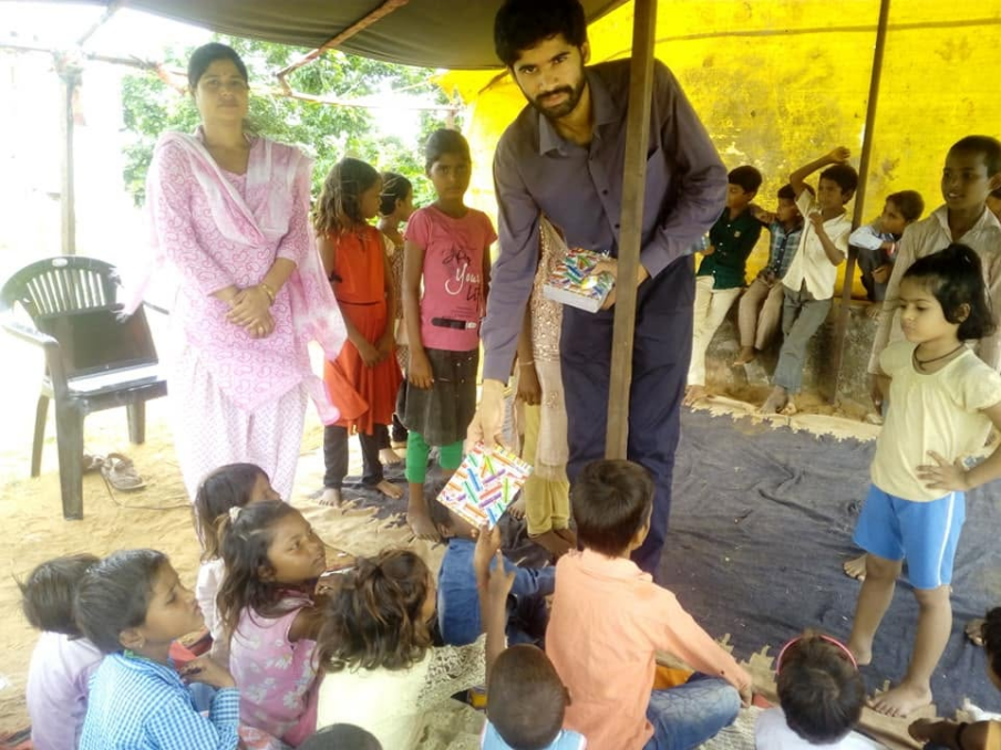 Stationery Distribution with Educational Trek
