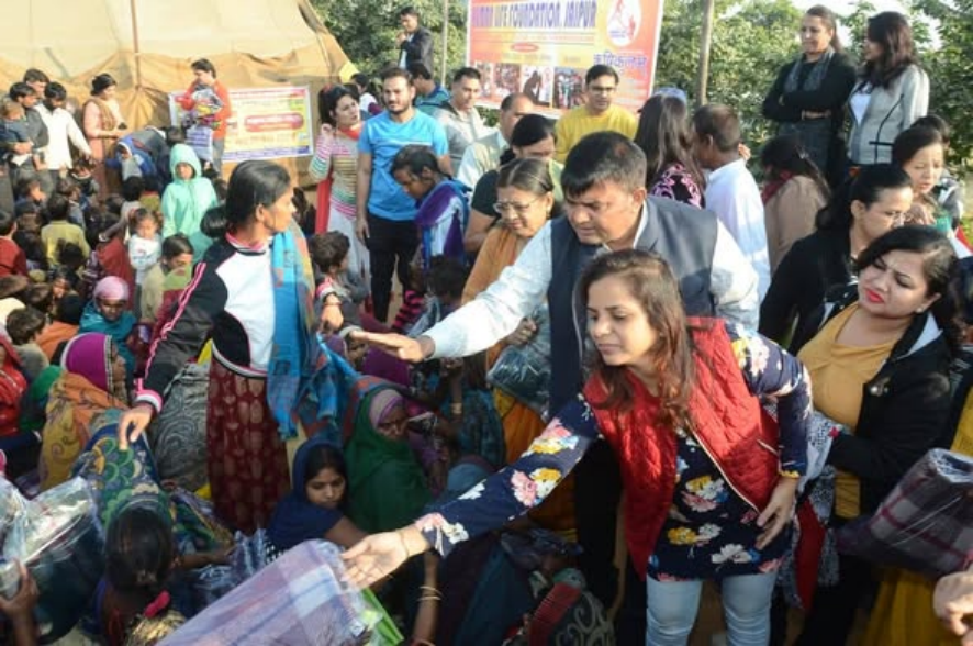 Prasadi Distribution for Winter Community