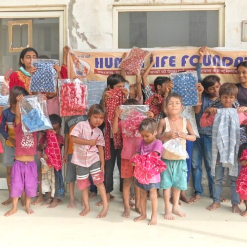 Cloth Distribution Drive -Spreading Smiles, Inspiring Education! 📚😊”